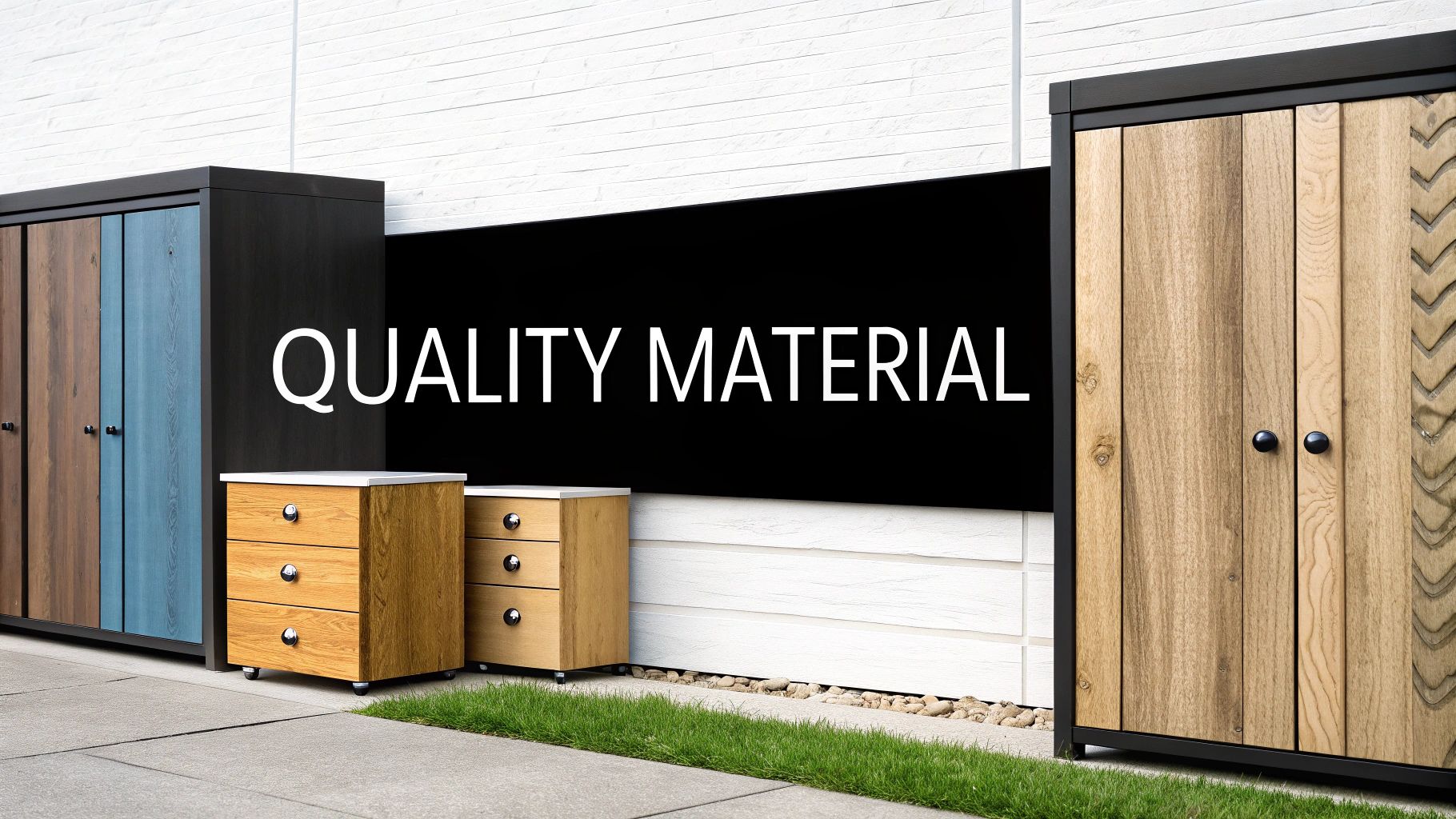 Material selection for cabinets