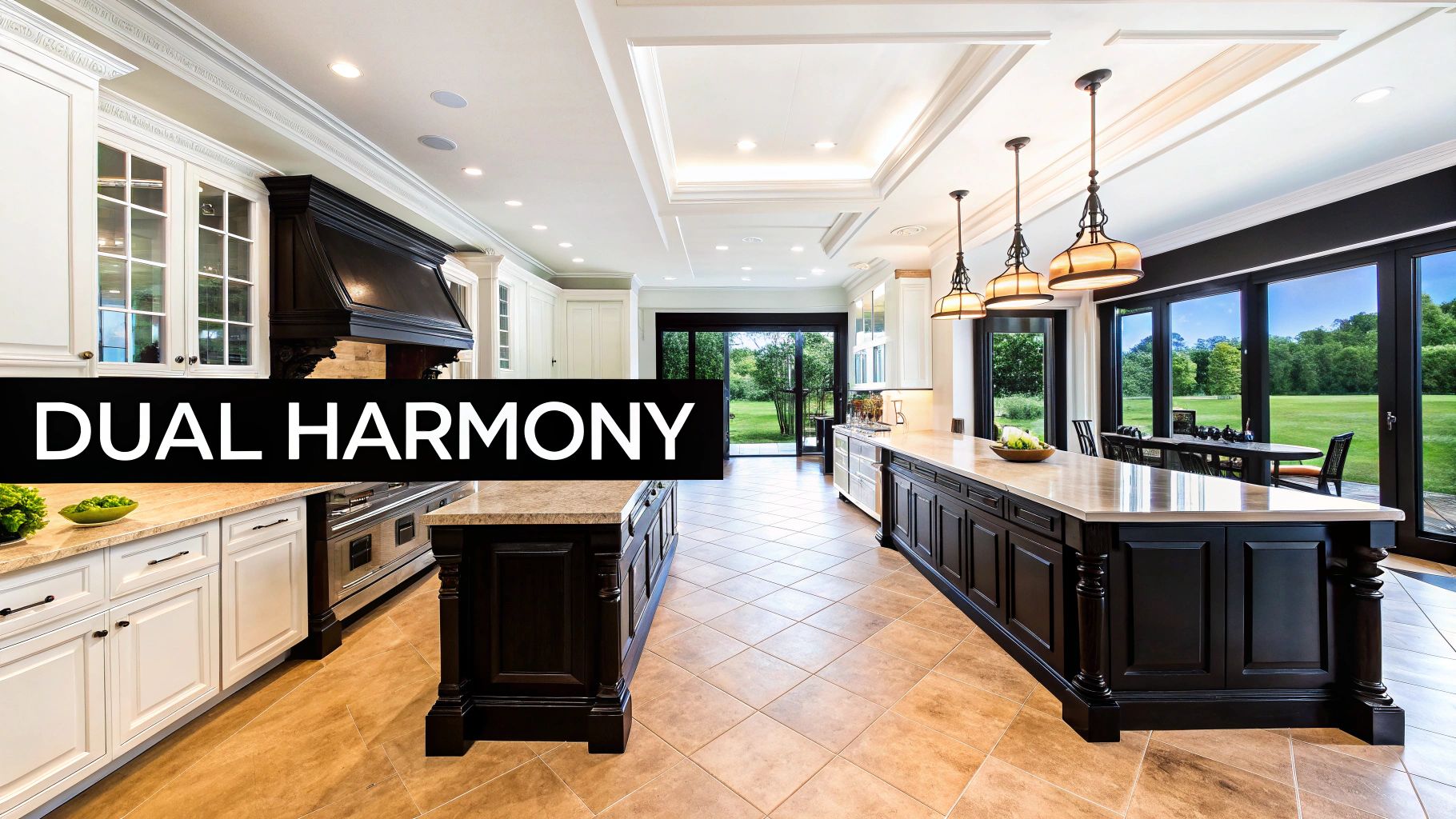 Double Island Kitchen Configuration