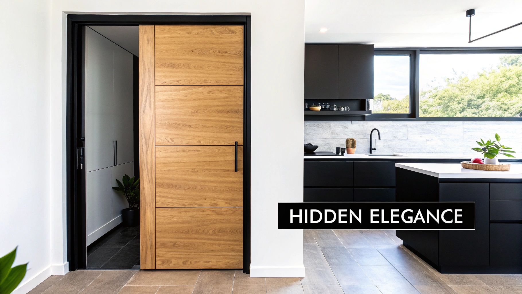 Hidden Pocket Door Design