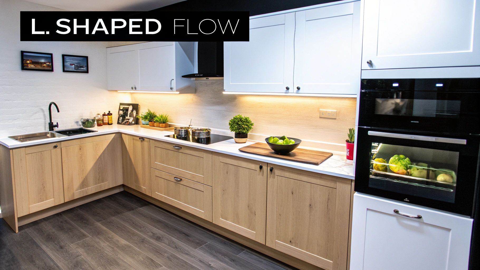 L-Shaped Kitchen Layout