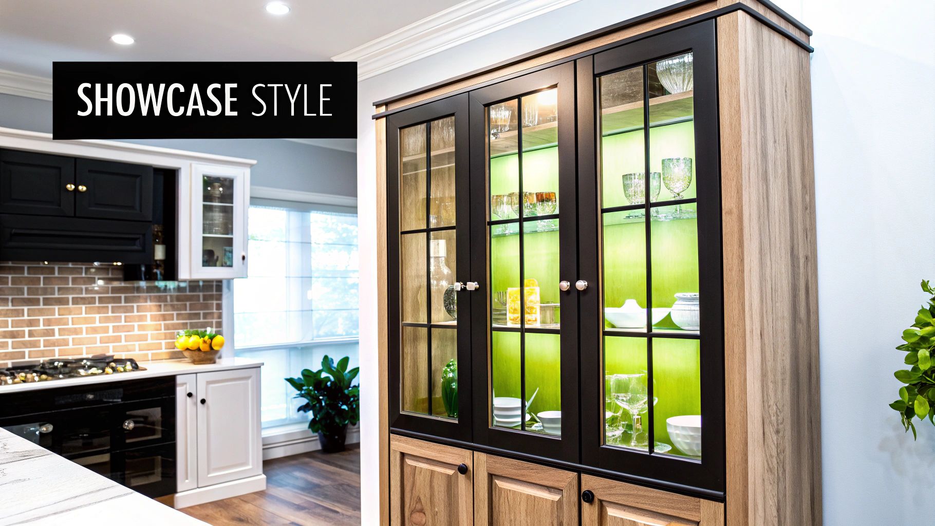 Glass Front Cabinet Doors