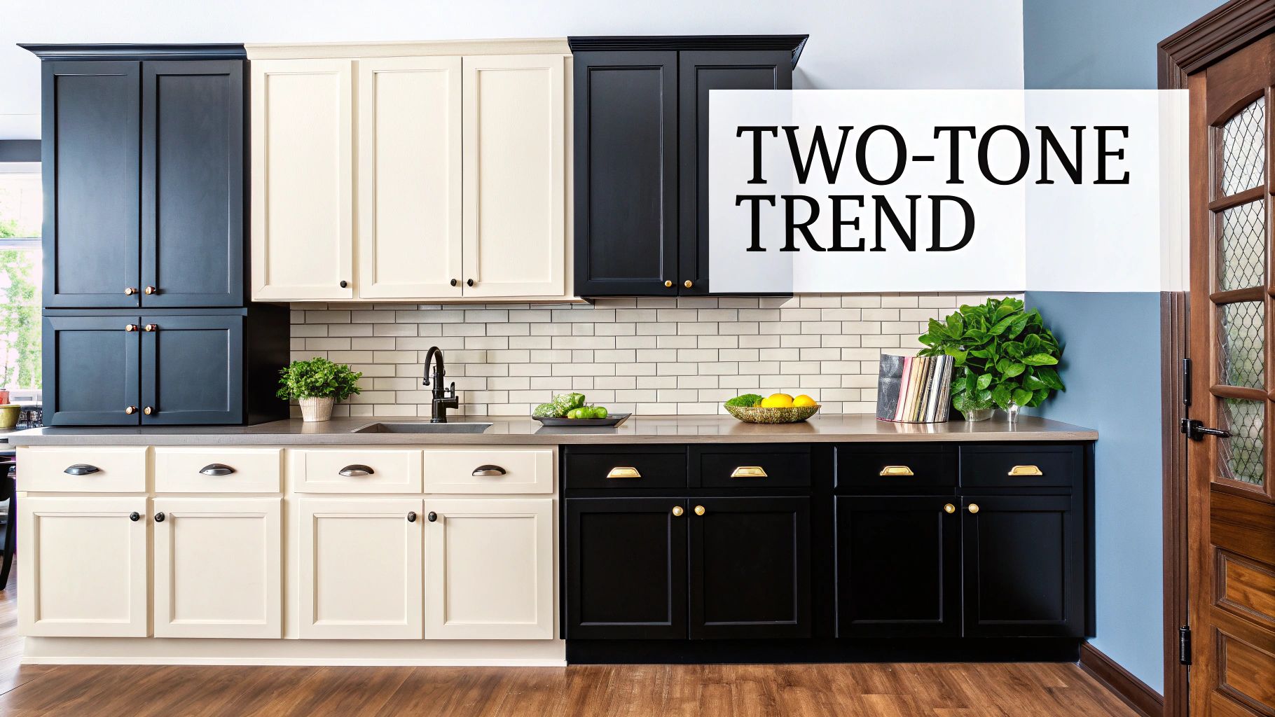 Two-Tone Cabinets