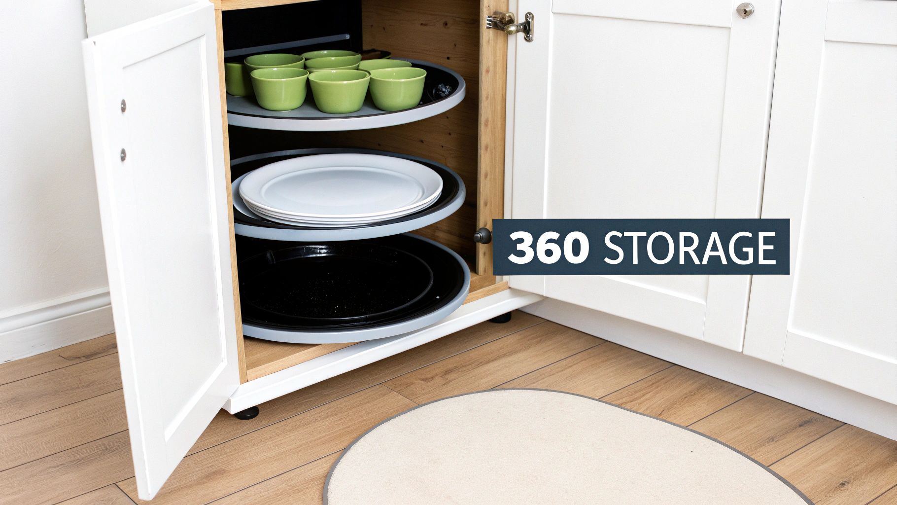 Rotating Pantry Storage Systems