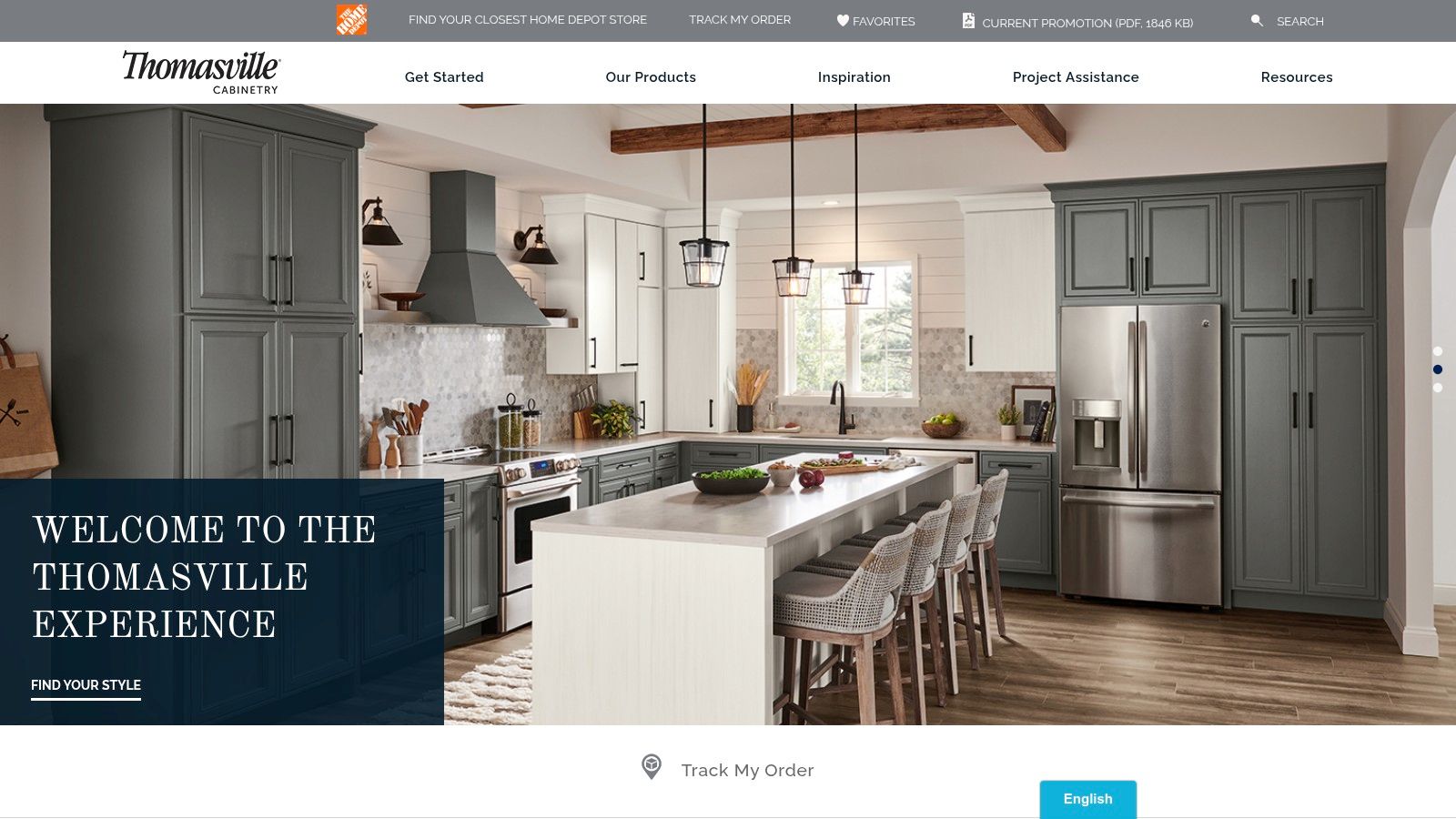 Thomasville Custom Wood Cabinets