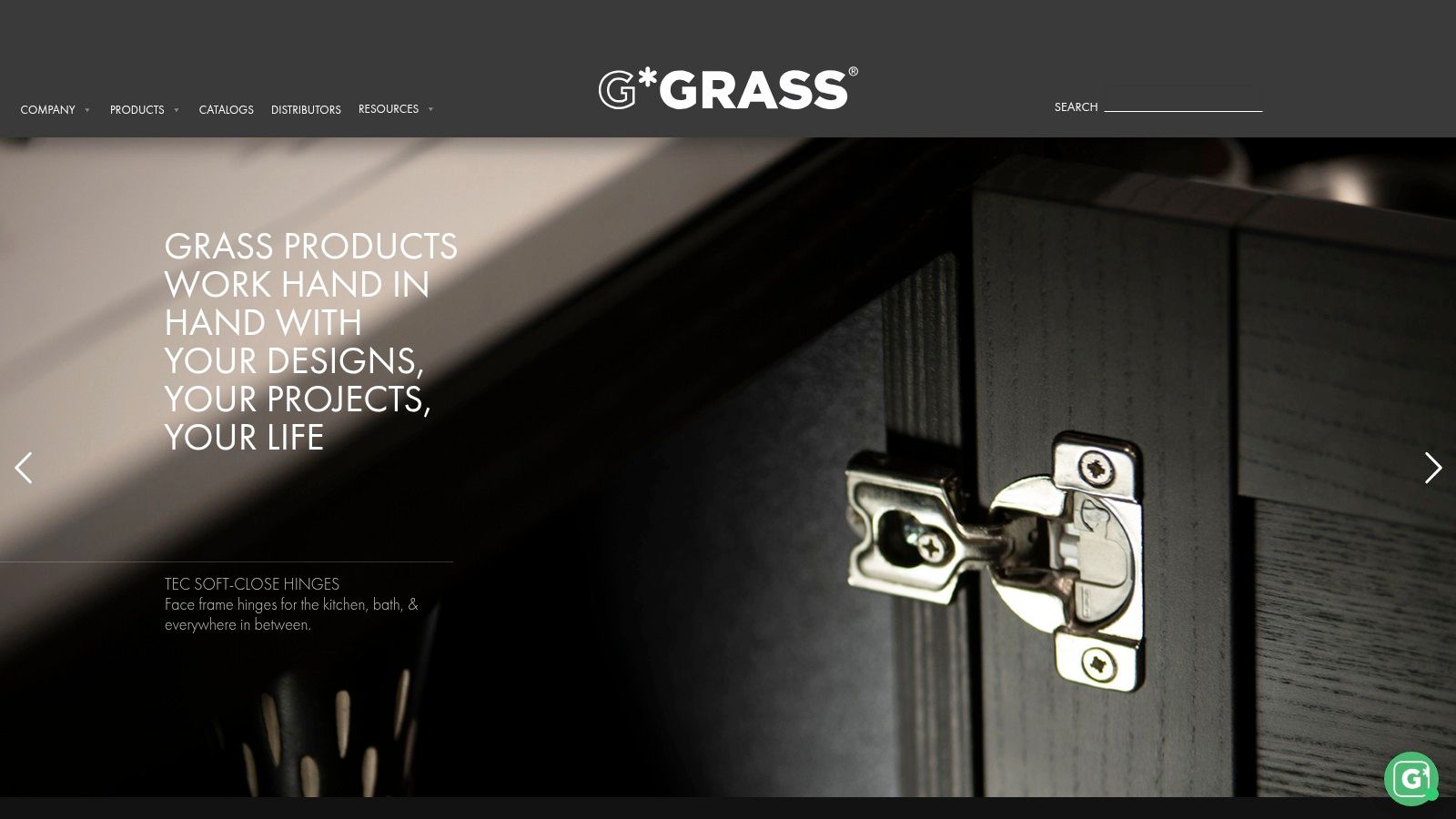 Grass TEC Soft-Close Cabinet Hinges