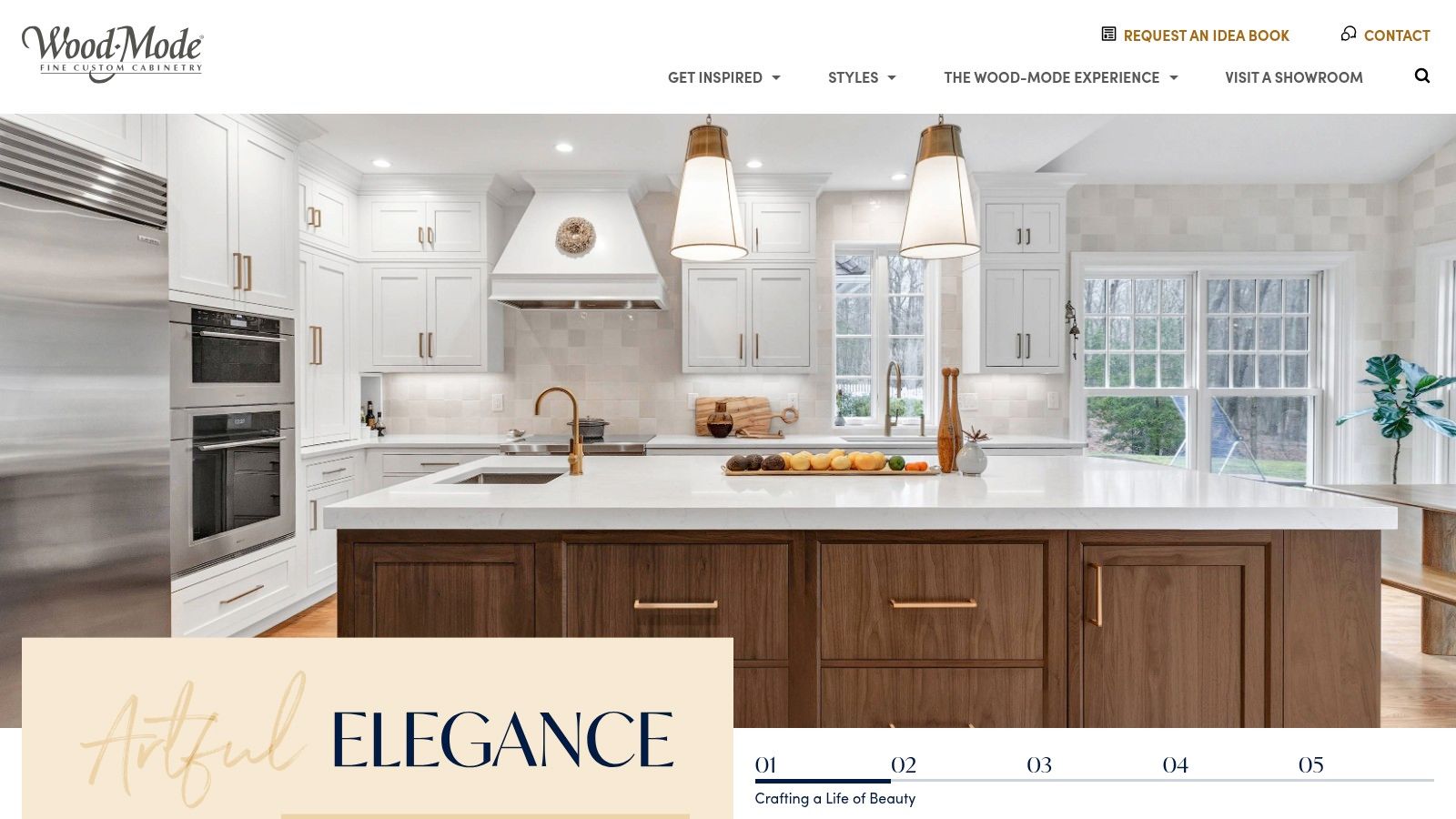 Woodmode Solid Wood Custom Cabinets
