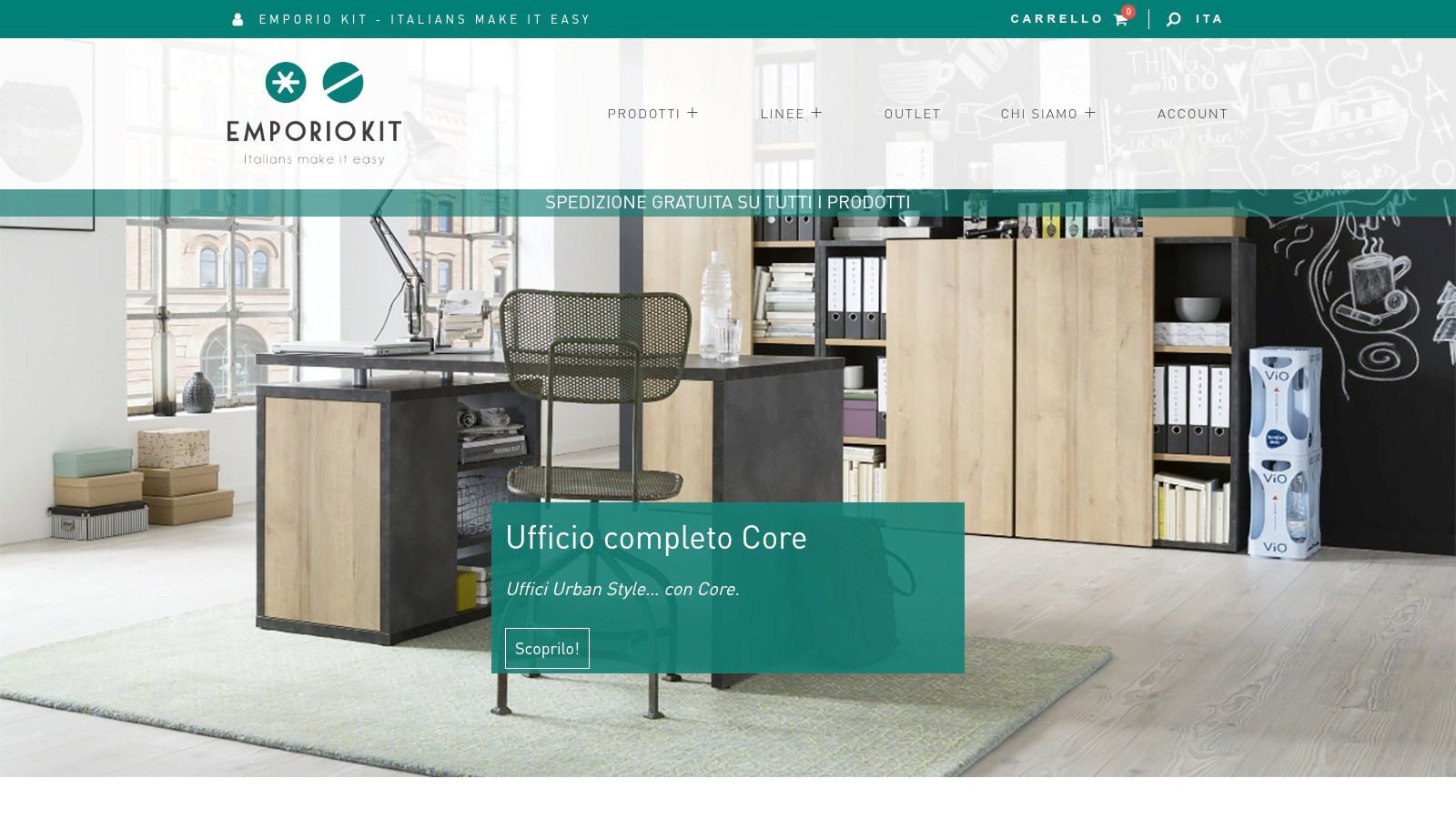 PRONTOKIT RTF Laminate Cabinet System