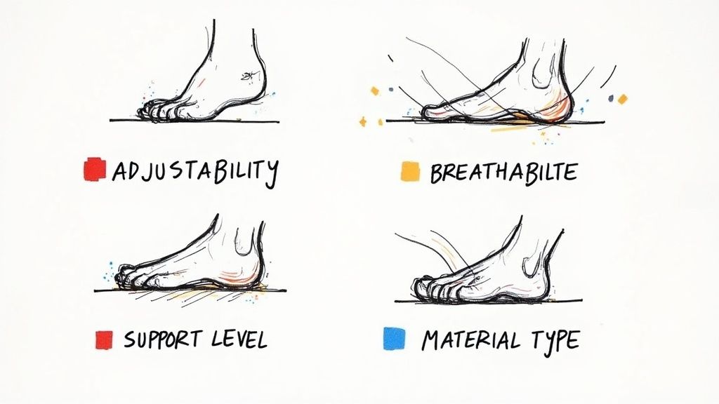 Different types of after pregnancy belts.