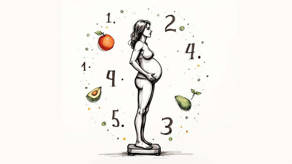 Traditional pregnancy weight guidelines often miss the mark.