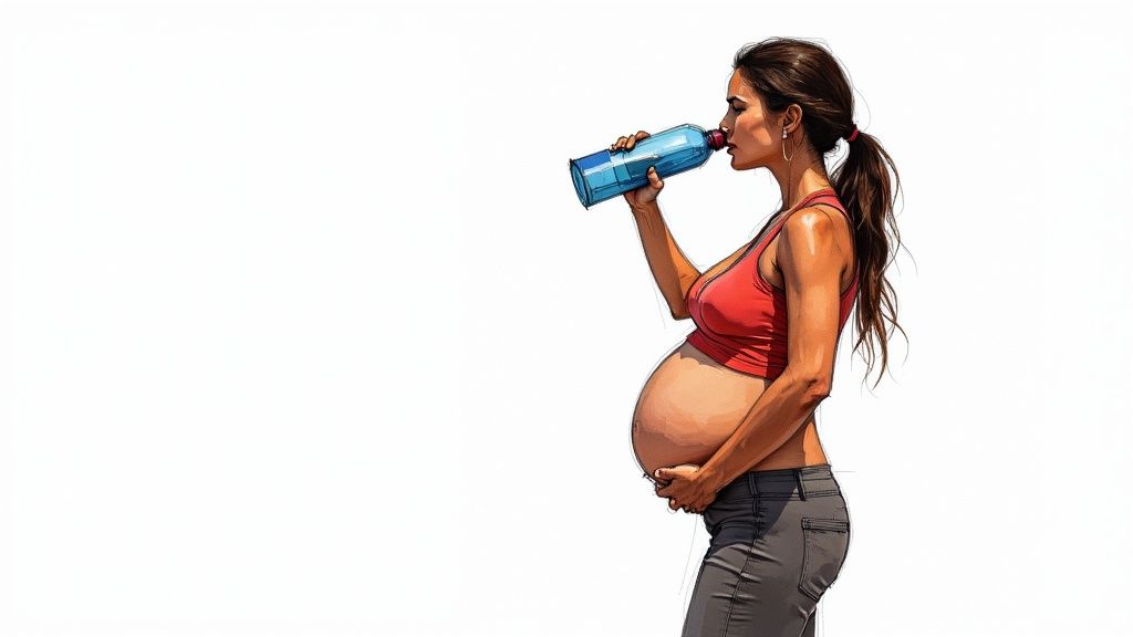 Supporting Fetal Development Through Hydration