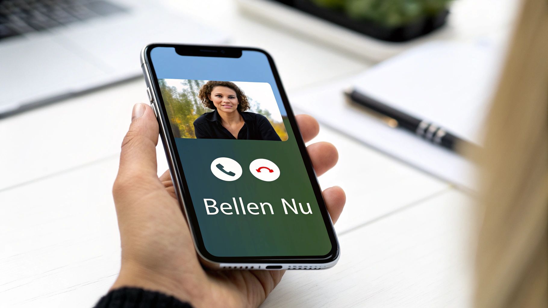 Bellen via de ABN AMRO app