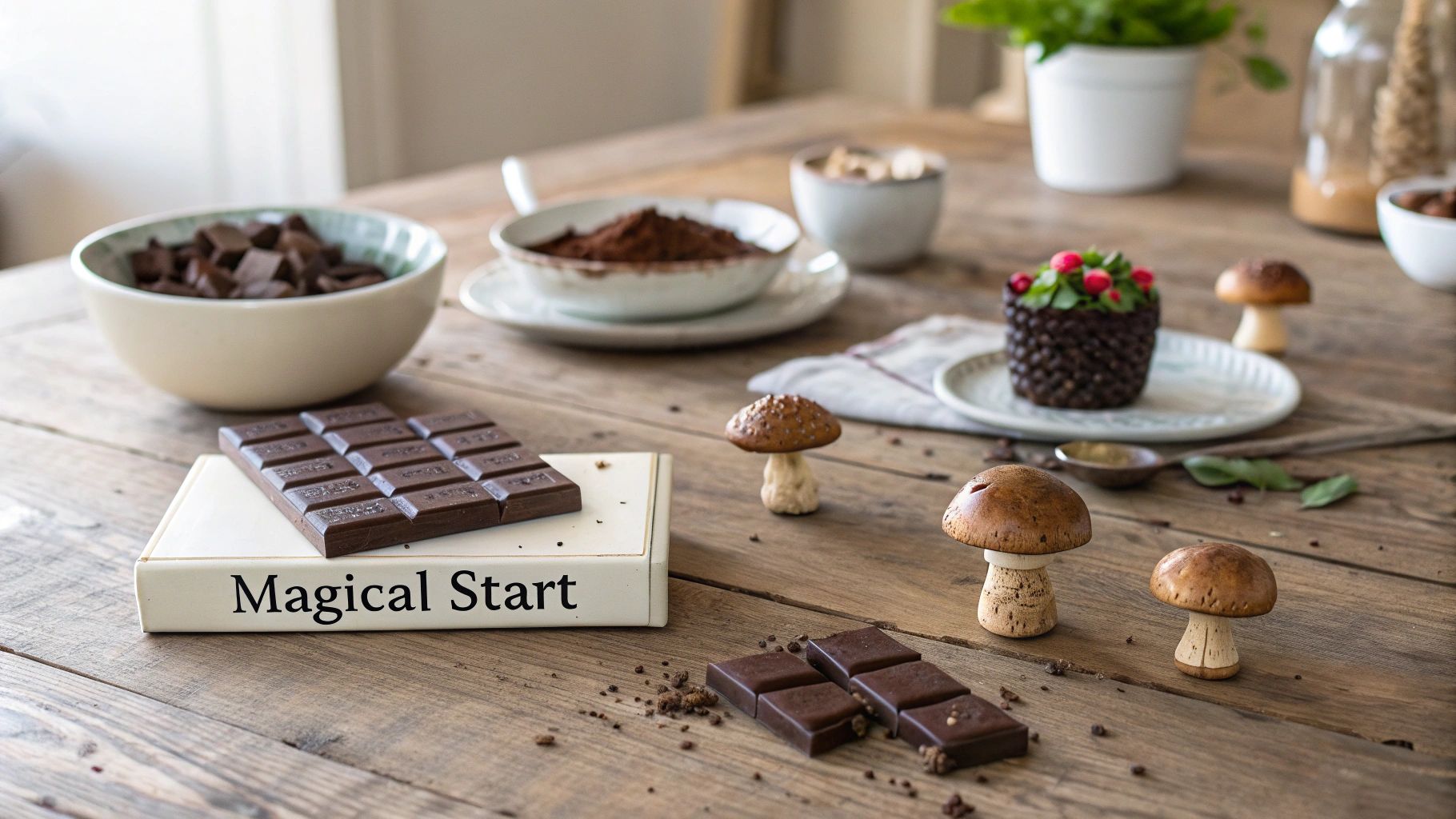 Magic Mushroom Chocolate