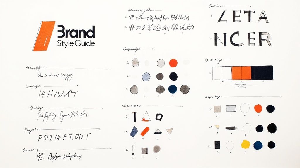 Modern Brand Style Guide Image