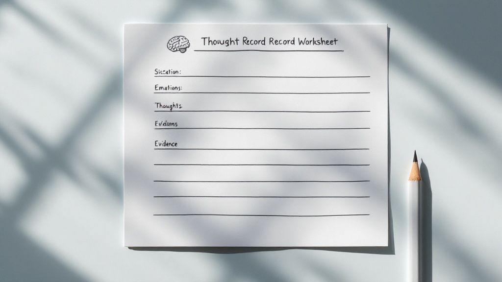 Thought Record Worksheet