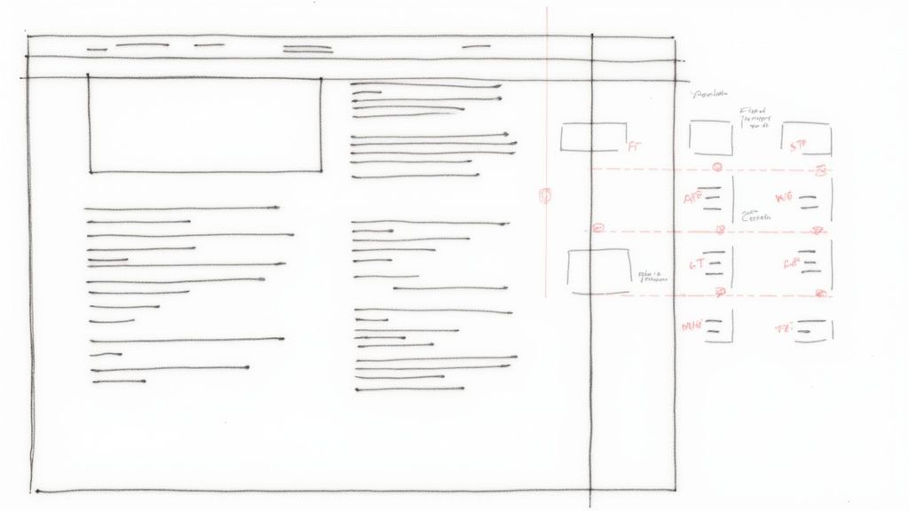 Mid-Fidelity Digital Wireframe