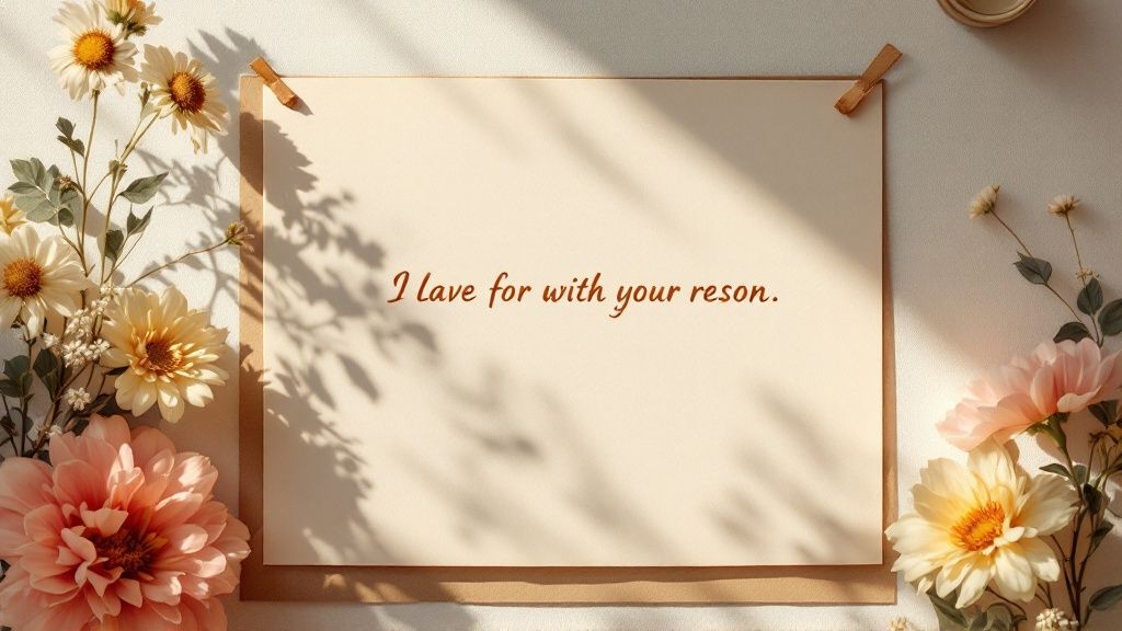 Self-Compassion Letter for Anxiety