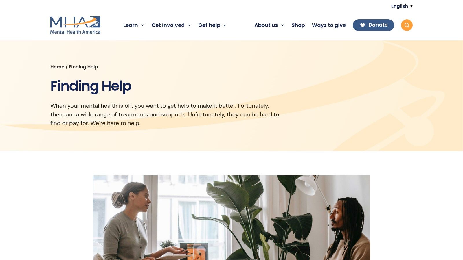 Mental Health America Online Support Community