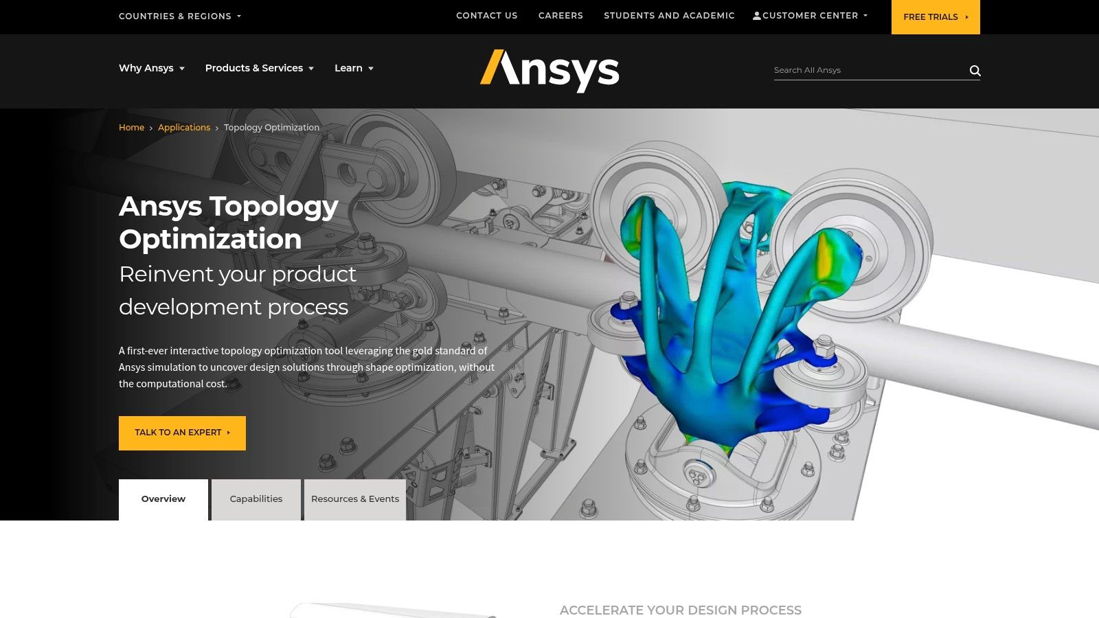 Ansys Mechanical with Topology Optimization