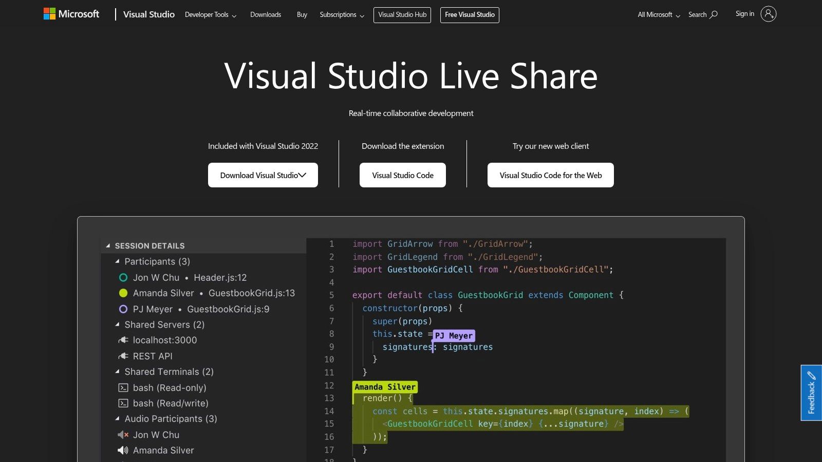 Visual Studio Live Share