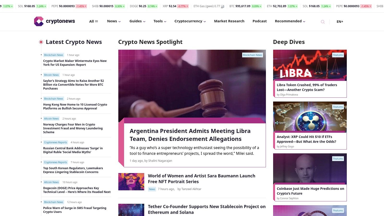 CryptoNews