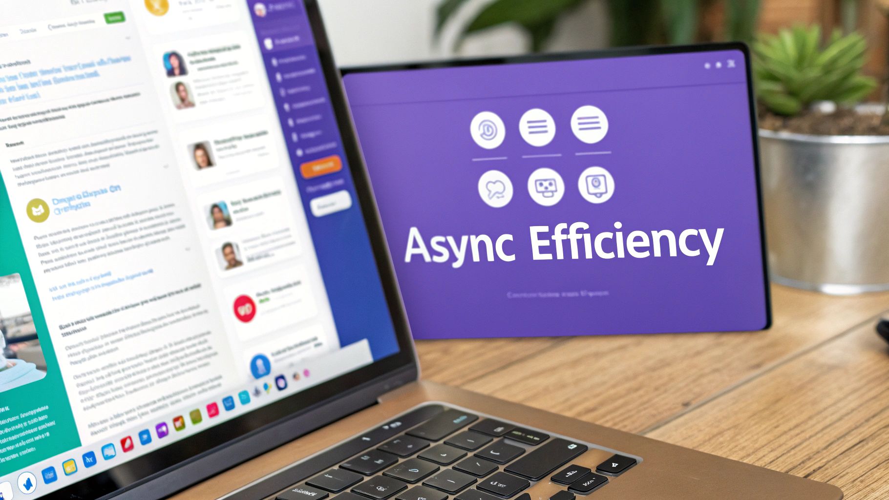 Async work empowers deep, focused productivity