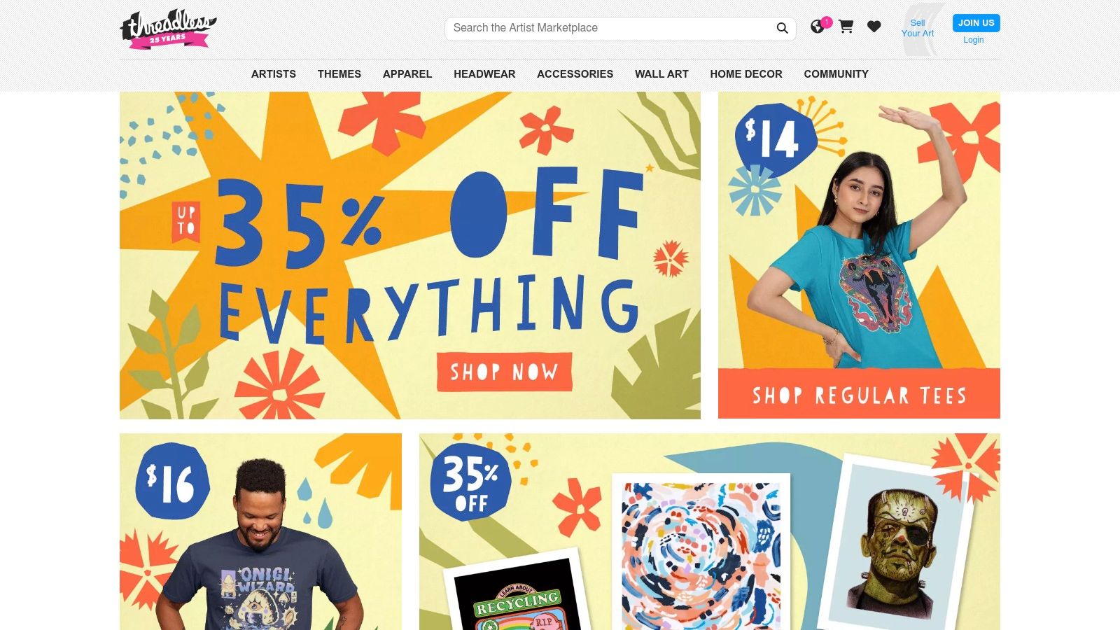 Threadless