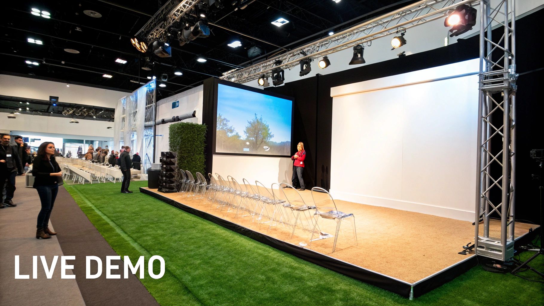 Modular and Reconfigurable Booth Designs
