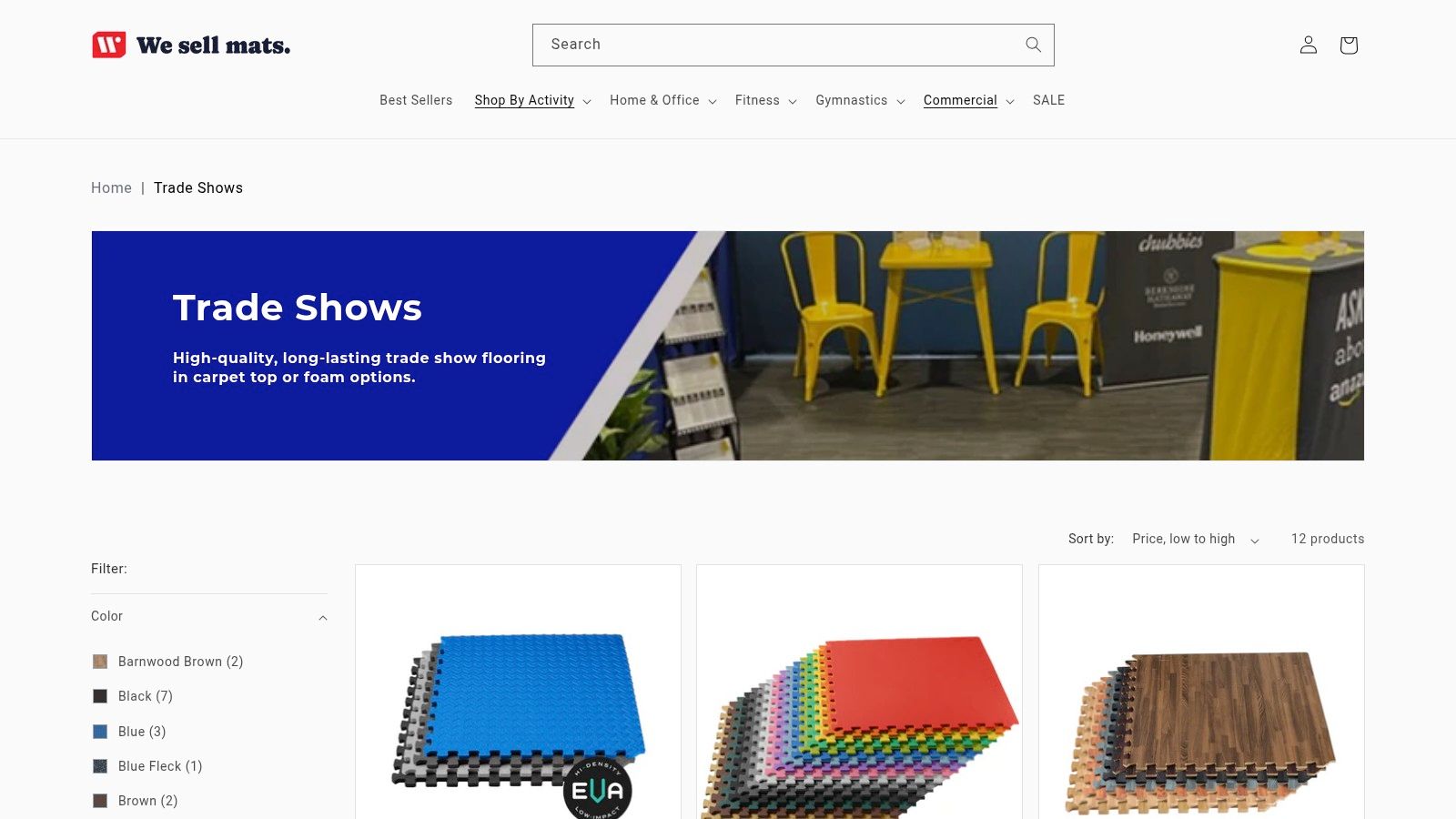 EVA Foam Tiles by We Sell Mats
