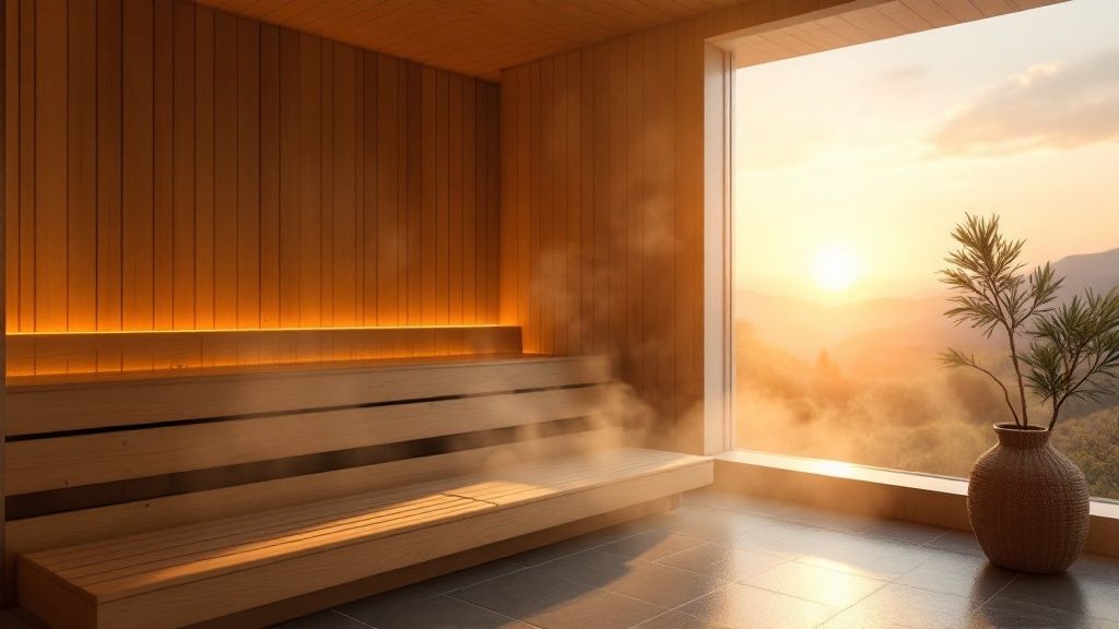 When is the best time to use the Sauna?