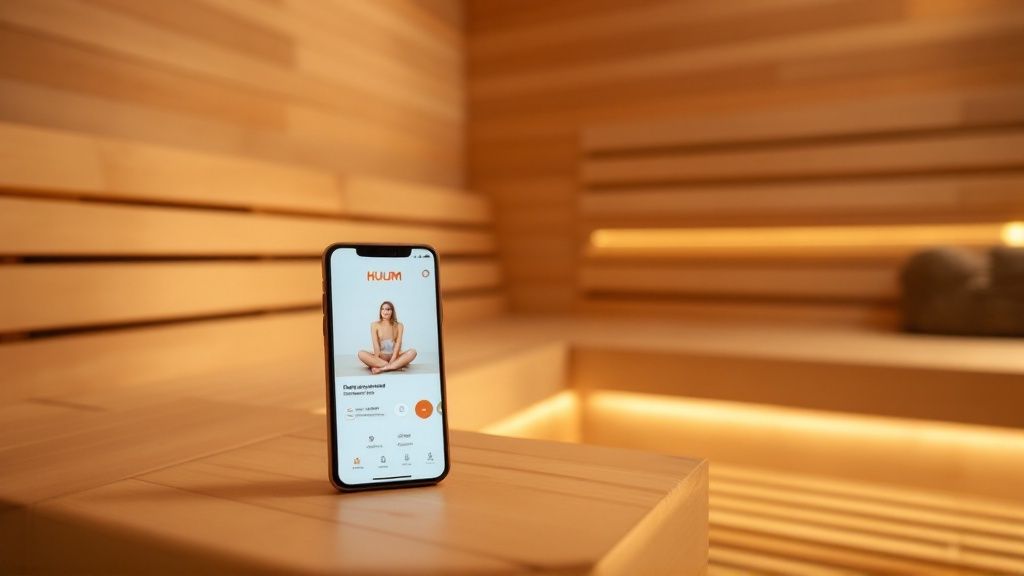 Smart Sauna Experience: huum sauna app