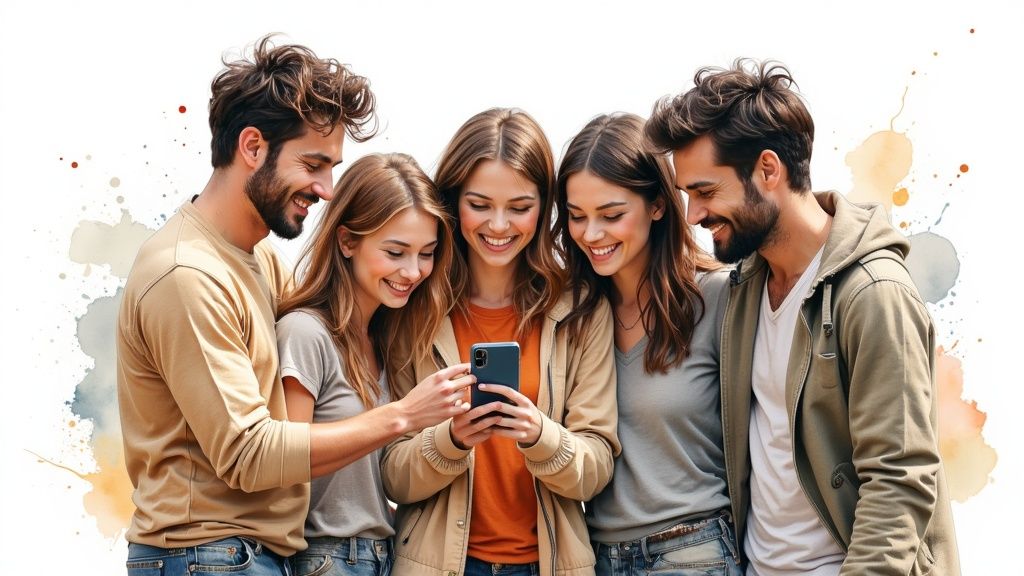 Contenu viral authentique