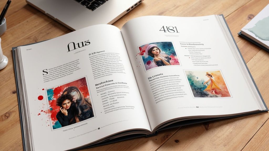 Kit média influenceur exemple