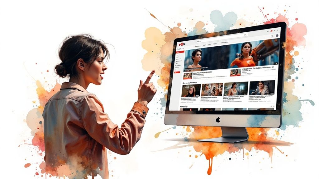 Dynamique des vues YouTube
