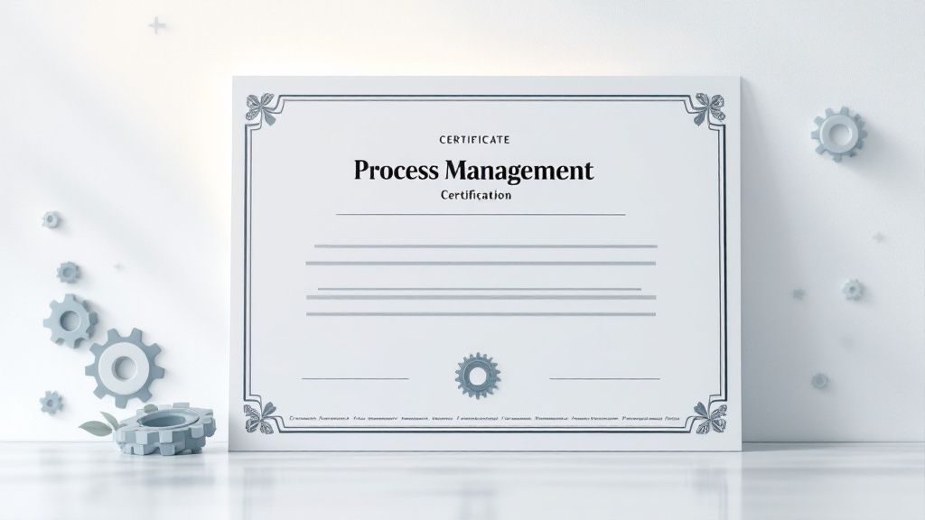 Prozessmanagement Zertifizierung