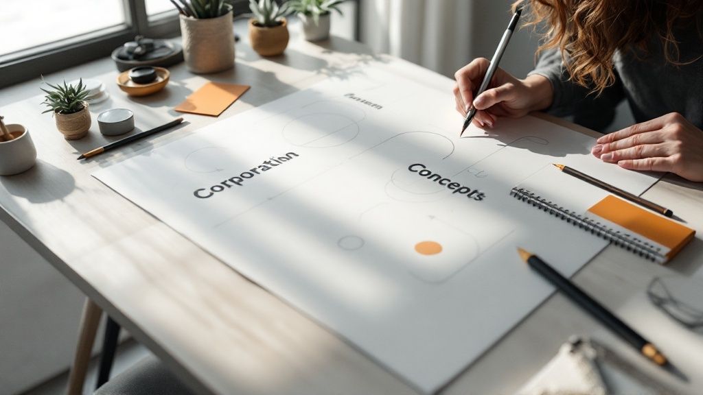 Corporate Design Entwicklung