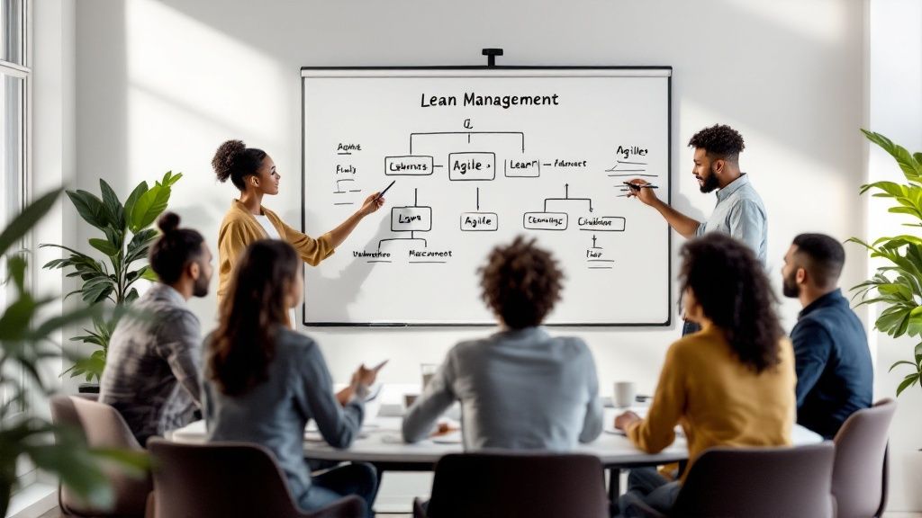 Transformation durch lean management agile