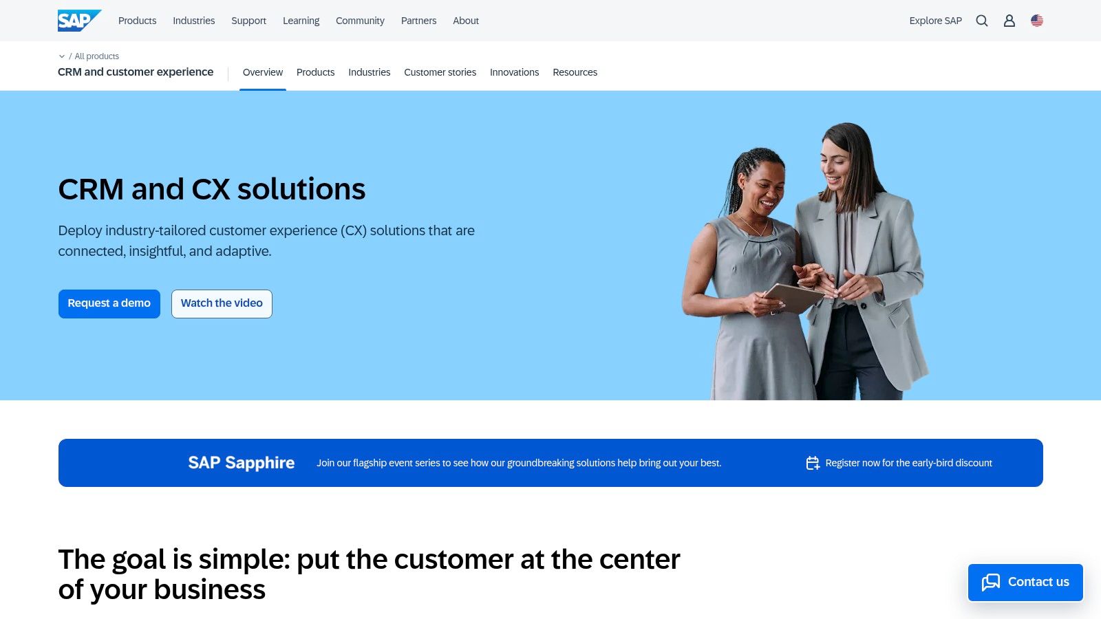 SAP Customer Experience (formerly SAP C/4HANA)