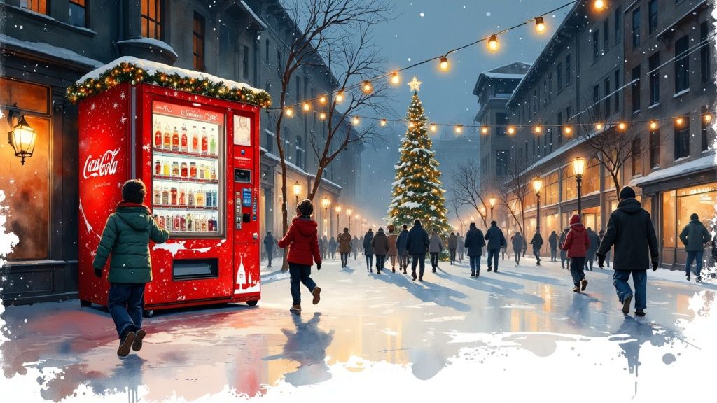Coca Cola AI Christmas Ad Image