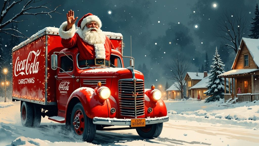 How the Coca Cola Christmas Ad Became the Ultimate Holiday Icon