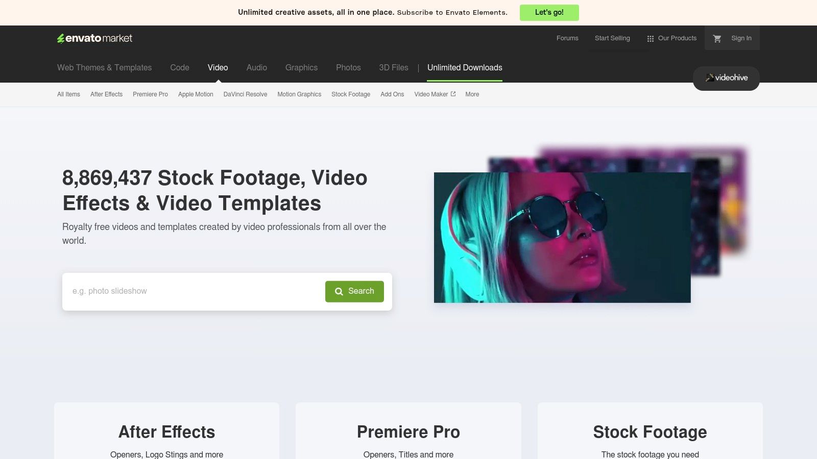 VideoHive After Effects Templates