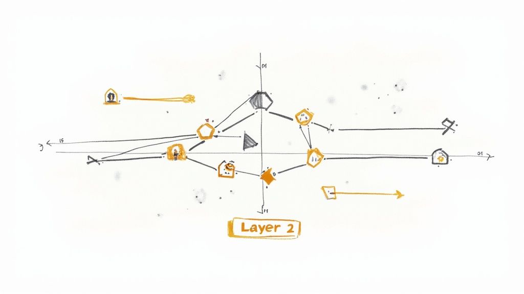 Layer 2 Blockchain Bild