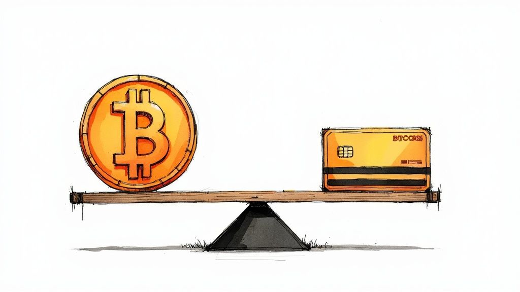 Bitcoin Kauf mit Kreditkarte