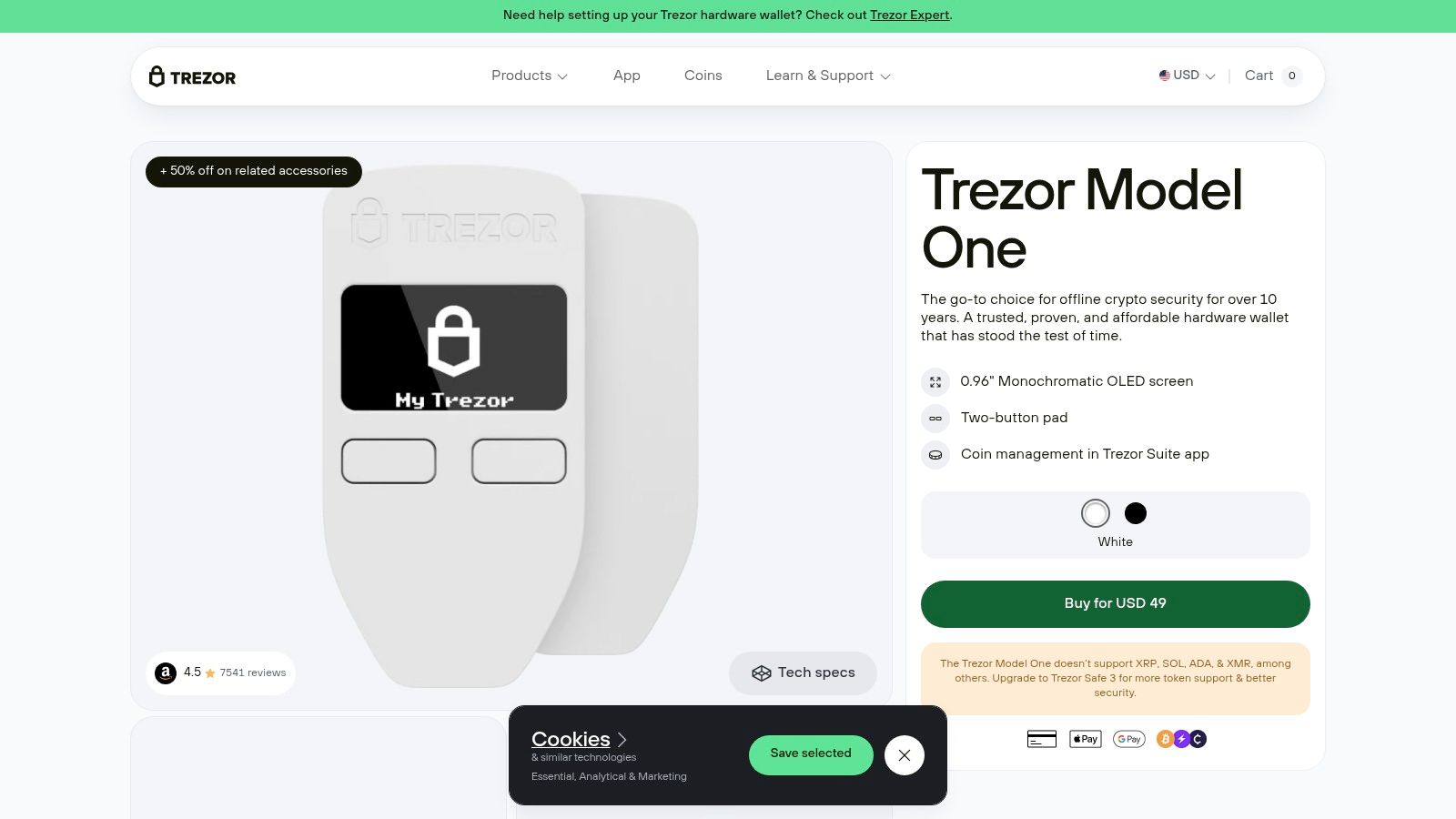 Trezor Model One