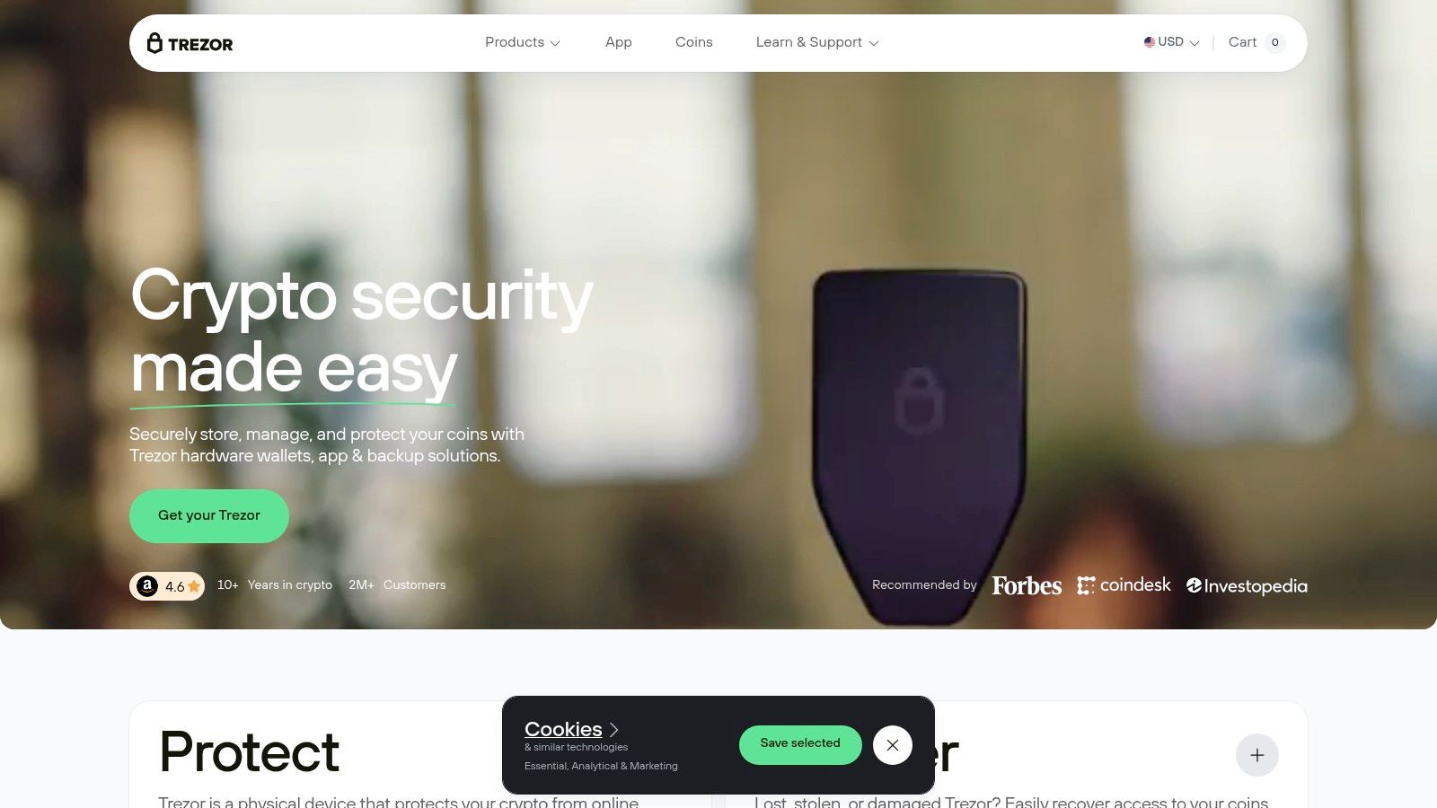 Trezor Model T