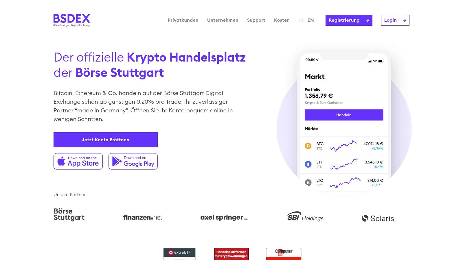 BSDEX (Börse Stuttgart Digital Exchange)