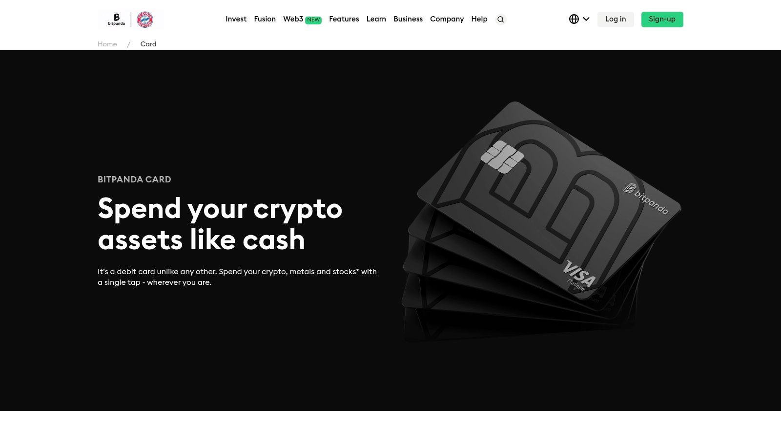 BitPanda Visa Card