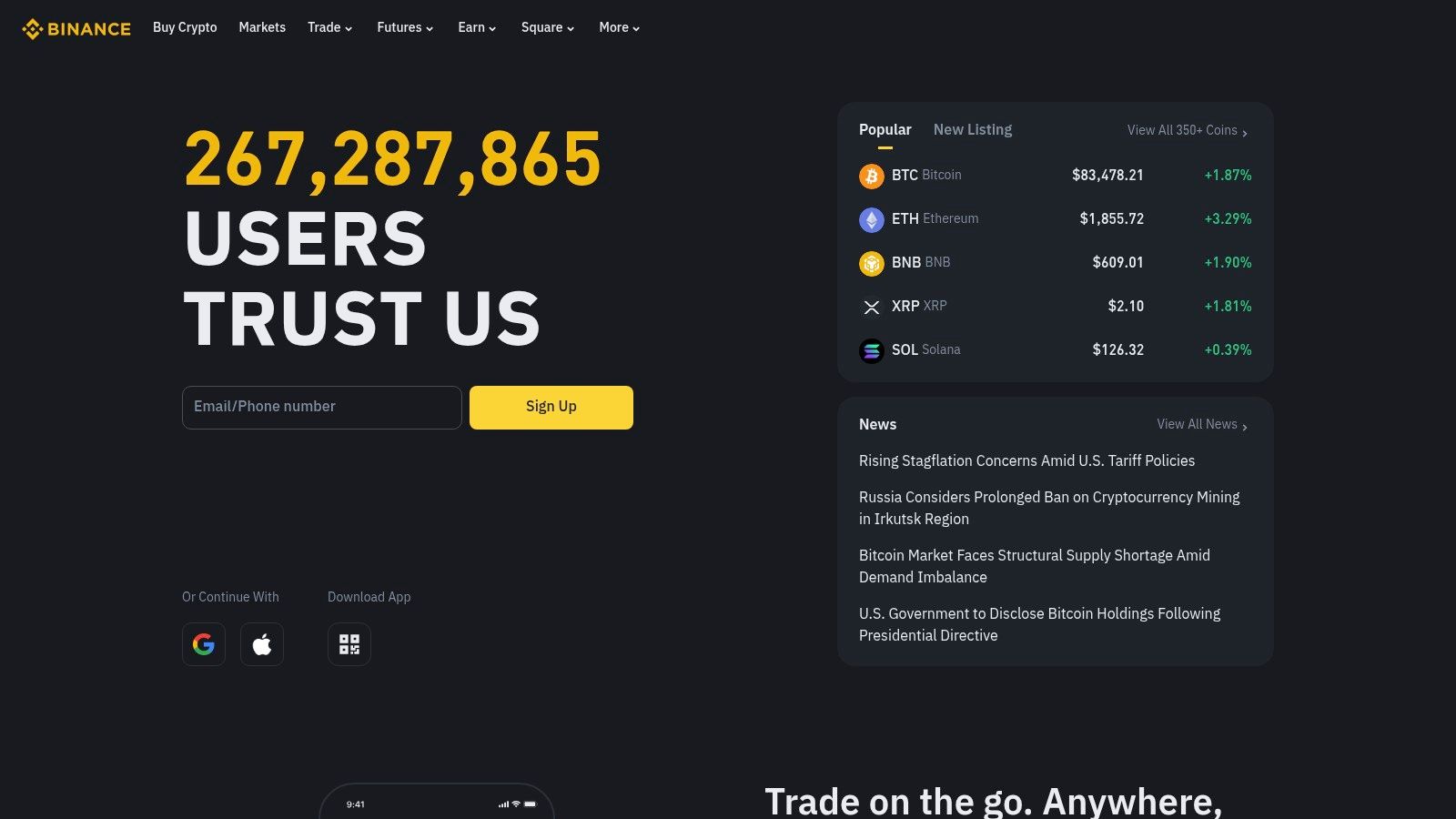 Binance Visa Card