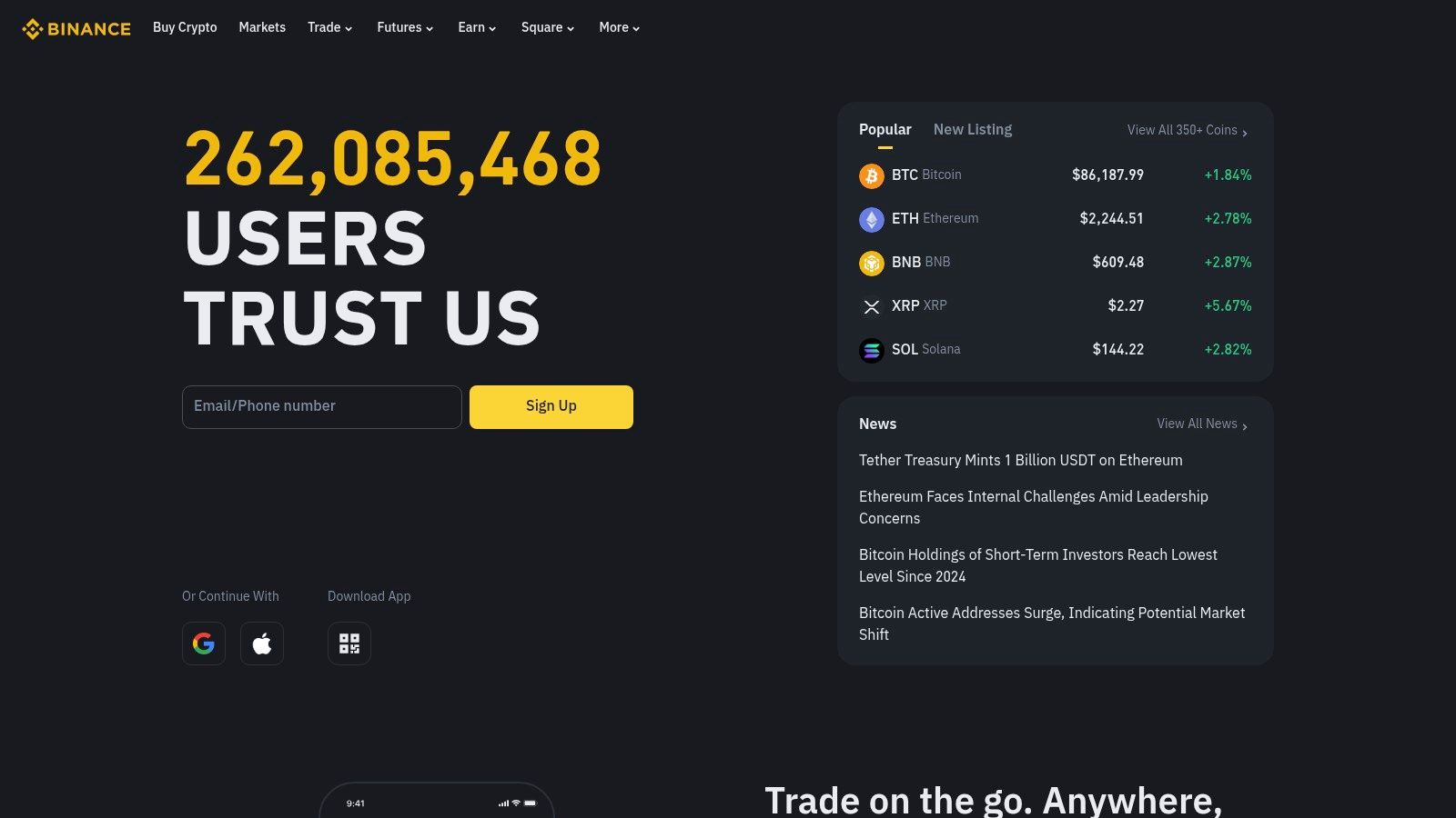 Binance Visa Card