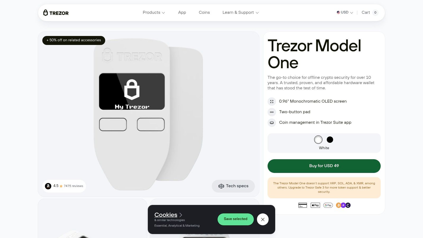 Trezor Model One