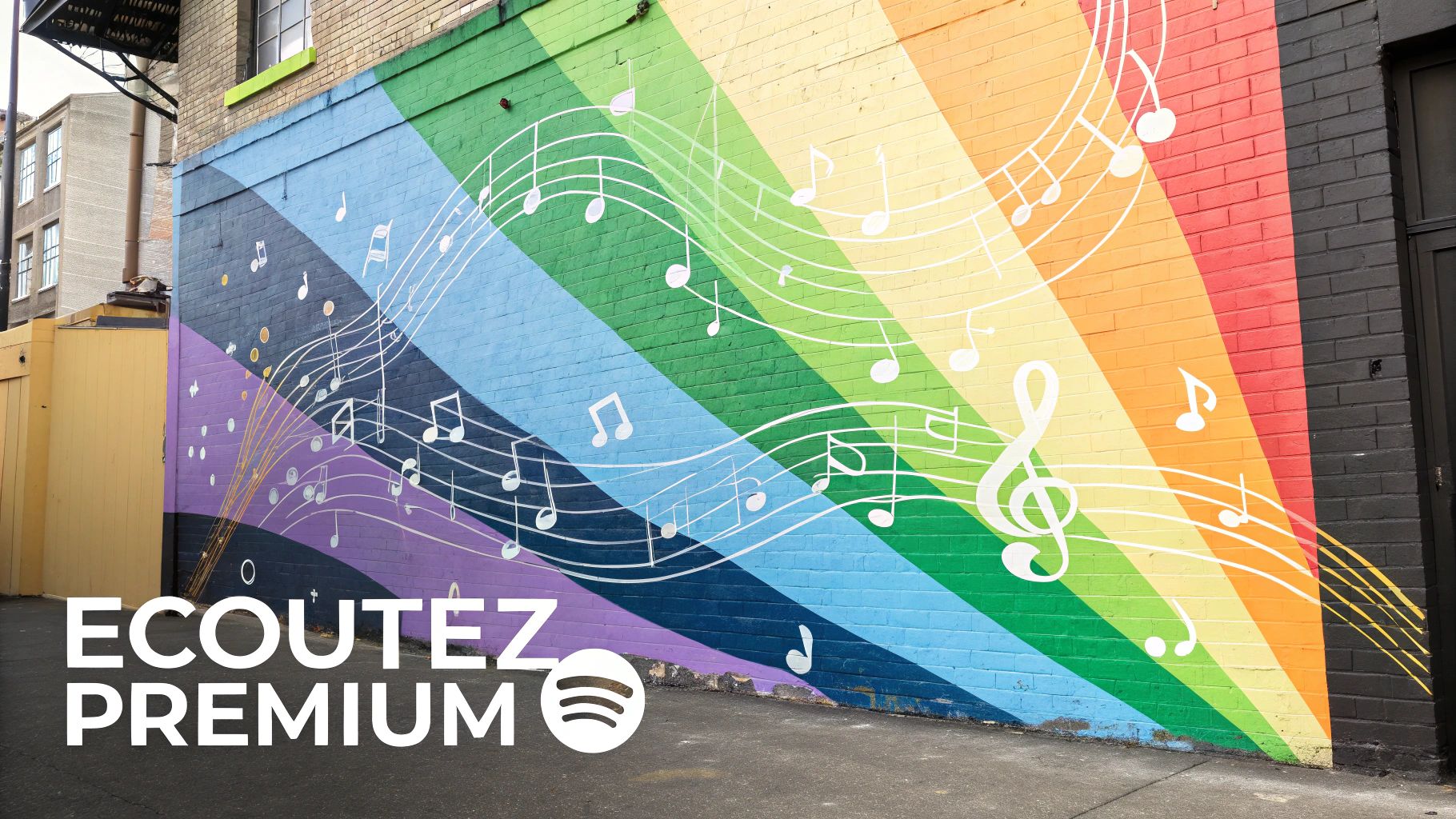 Page d'accueil Spotify Premium